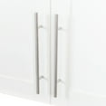 thumbnail image 5 of 31 Inch Wide White Wall Mount Cabinets, Stackable, Kitchen Storage Cabinets with Adjustable Shelves, Floating Storage Cabinets for Laundry, Bathroom, Garage, 5 of 9