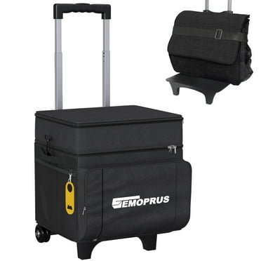Cooler with Wheels and Handle, Portable Rolling Cooler, Ice Chest Cooler, 50 Can Large Cooler Bag for Beach, Outdoor Camping, Picnic, Patio Travel