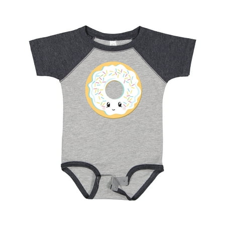 

Inktastic White Donut Gift Baby Boy or Baby Girl Bodysuit