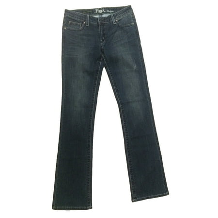 Wrangler Women's Rock 47 Sits At Hip Studded Flap Back Pocket Jean,  Destructed Tint, 24x34 | Walmart Canada