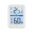 thumbnail image 2 of Yulucky Plastic Smart Thermometer Intelligent Magnetic Thermometer Hygrometer Indoor, 2 of 6