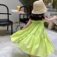 thumbnail image 2 of URMAGIC Summer Toddler Kids Baby Girls Cotton Strap Sundress Princess Dress,1-6Y, 2 of 7