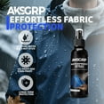 thumbnail image 7 of Long Lasting Fabric Protector Spray | Breathable Water Shield for Clothing Shoe Backpack & Tent | 120/50/30ml Portable Fabrics Guard | Indoor Sofa Carpet Upholstery Protector, 7 of 7