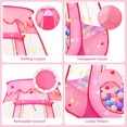thumbnail image 4 of Tienda de campaña TooyBing Pop Up Princess con luz de estrella de 1 a 3 años, 4 of 8