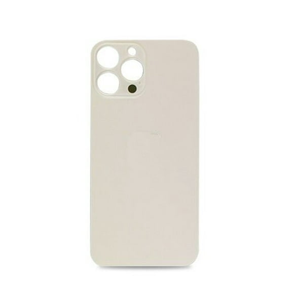 For iPhone 14 Pro Plain Glass Back Replacement in Gold