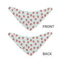 thumbnail image 3 of Naloa Hand Drawn Strawberry Dog Bandana Large and Small-Dog Scarf Bib Handkerchief Accessories for Dogs and Cats(S-L)-Small, 3 of 5