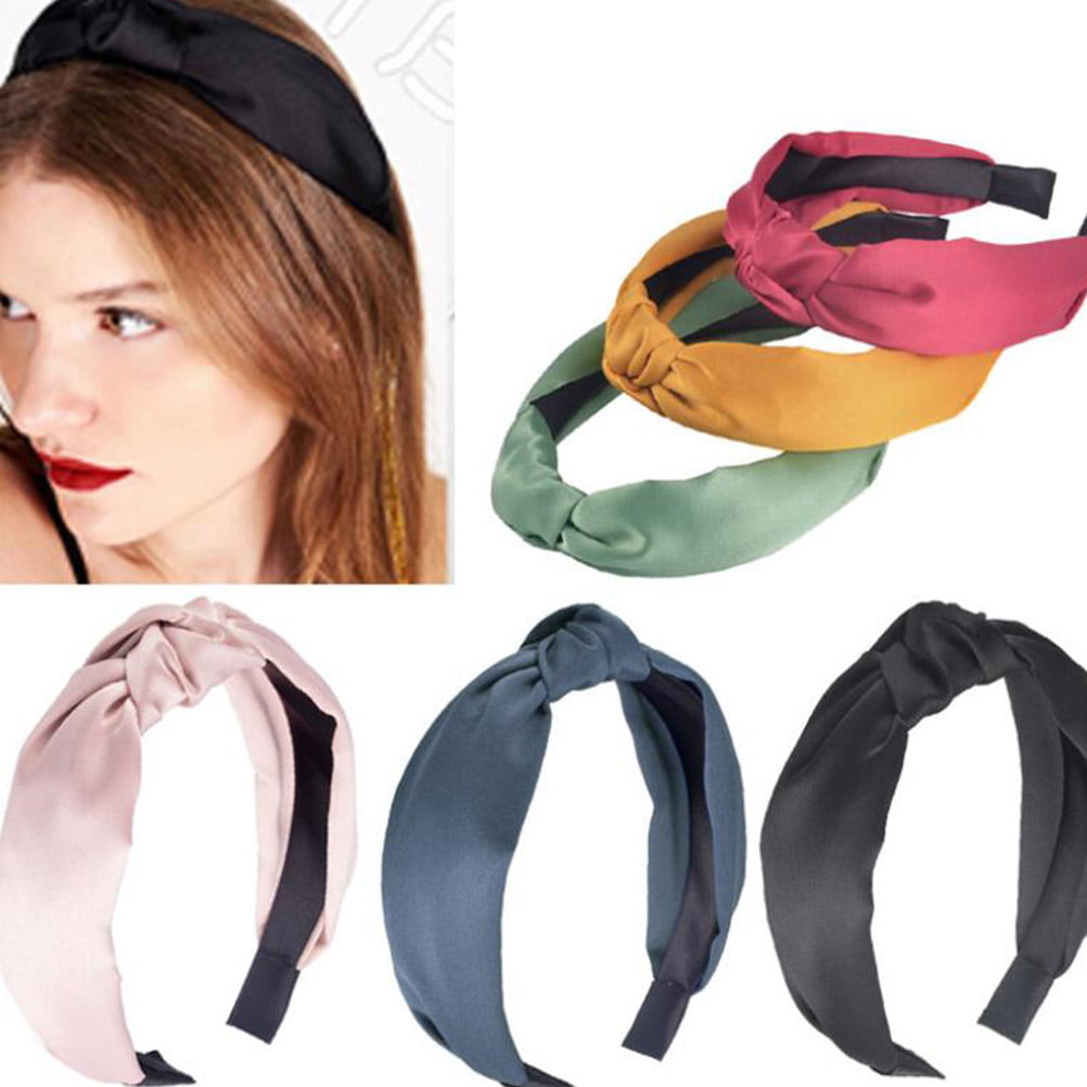 Details about   Women's Fashion Tie Headband Knotted Hairband Hair Hoops Girls Hair Accessories 