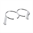 thumbnail image 2 of Soporte para Bebidas de Doble Anillo, Diseño de Anillo Abierto, Marino, RV-, Piezas Pulidas, Portavasos de Acero Inoxidable de Marino, 2 of 6