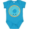 thumbnail image 3 of Inktastic Blue Donut Boys or Girls Baby Bodysuit, 3 of 5