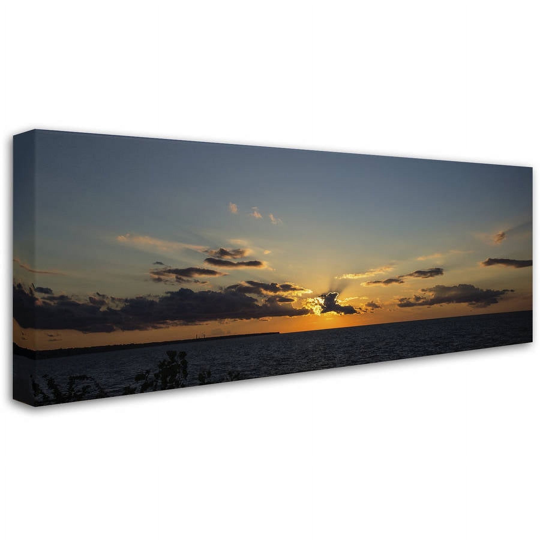 Trademark Fine Art "Sunset Horizon" Canvas Art by Kurt Shaffer