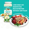 thumbnail image 6 of Eggylicious Vegan Keto Crepe Mix 1 lbs 8 oz (680 gm) | Fluffy, Quick & Easy Grain Free Breakfast | Protein-Rich, Easy to Prepare | Just Add Milk/Water | Gluten Free, Non-Bioengineered, 6 of 7