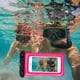 thumbnail image 1 of Funda para teléfono móvil con pantalla táctil, ideal para buceo, natación, 30 metros de resistencia IPX8, compatible con teléfonos de menos de 7 pulgadas. 2 fundas impermeables., 1 of 9