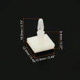 thumbnail image 2 of Uxcell Sticky PCB Spacer, 0.37" Supporting Height Adhesive Standoffs, White 100Pack, 2 of 5