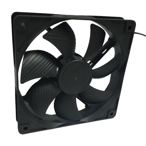 Ventilador enfriador de computadora de 12cm y 3000RPM, ventilador de servidor de radiador para gabinete de chasis de cc 12V Tmvgtek Componentes de la computadora