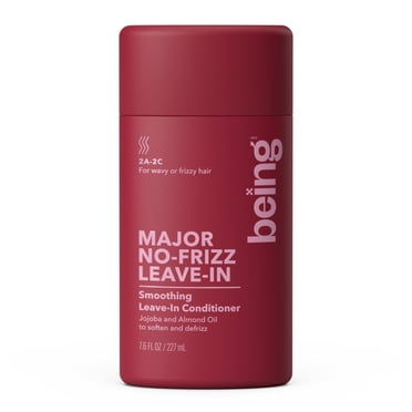 being MAJOR NO-FRIZZ Smoothing  Leave-In Conditioner with Jojoba and Almond Oil 227mL