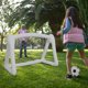 thumbnail image 5 of 1 juego de porterías de fútbol inflables para niños, portátiles y plegables, para entrenamiento en el patio, equipo de entrenamiento de fútbol para niños pequeños, juego al aire libre y práctica de, 5 of 5