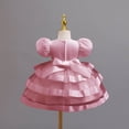 thumbnail image 3 of BintaRealwax Baby Girls Princess Ball Gown Dress Toddler Formal Dress for Birthday Party 0-3 Years, 3 of 3