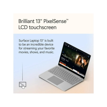 Microsoft - Surface Laptop - Copilot+ PC - 13" Touch-Screen - Snapdragon X Plus - 16GB - 512GB SSD (Latest Model) - Platinum