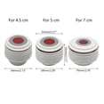 thumbnail image 3 of Leakproof Vacuum Flasks Lid Practical Outdoor Insulated Cup Stopper Cover Replacement Vacuum Flask Accessories, 3 of 9