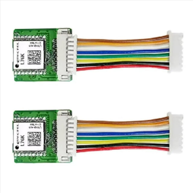 2X Módulo GPS T114 V2 Procesador L76K de 3,3 V y Bajo Consumo de Energía Compatible con Meshtastic para
