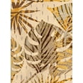 thumbnail image 2 of Grant, Eve C. 25x32 Black Ornate Wood Framed with Double Matting Museum Art Print Titled - Golden Palms Panel III, 2 of 4