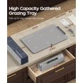 thumbnail image 2 of Qimh Food Warming Mat, Electric Warming Tray for Parties Buffet, Full Silicone Surface with 4 Temperature Setting & 10s Rapid Heating, Portable Food Heater for Count, 2 of 7