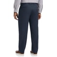 thumbnail image 2 of Big and Tall Essentials by DXL Men's Pleated Dress Pants, Navy, 56W x 34L, 2 of 6