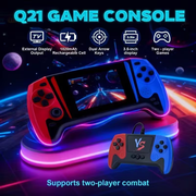 3.5-Inch HD Retro Game Console: A Portable Handheld Gaming System Supporting TV and Projector Connectivity—Featuring Built-in 520+Classic Games, an Ideal Gift for Family Entertainment.