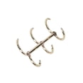 thumbnail image 1 of 5 Pcs 3 Holes Metal Loose Leaf Binder Rings 20mm, 1 of 3