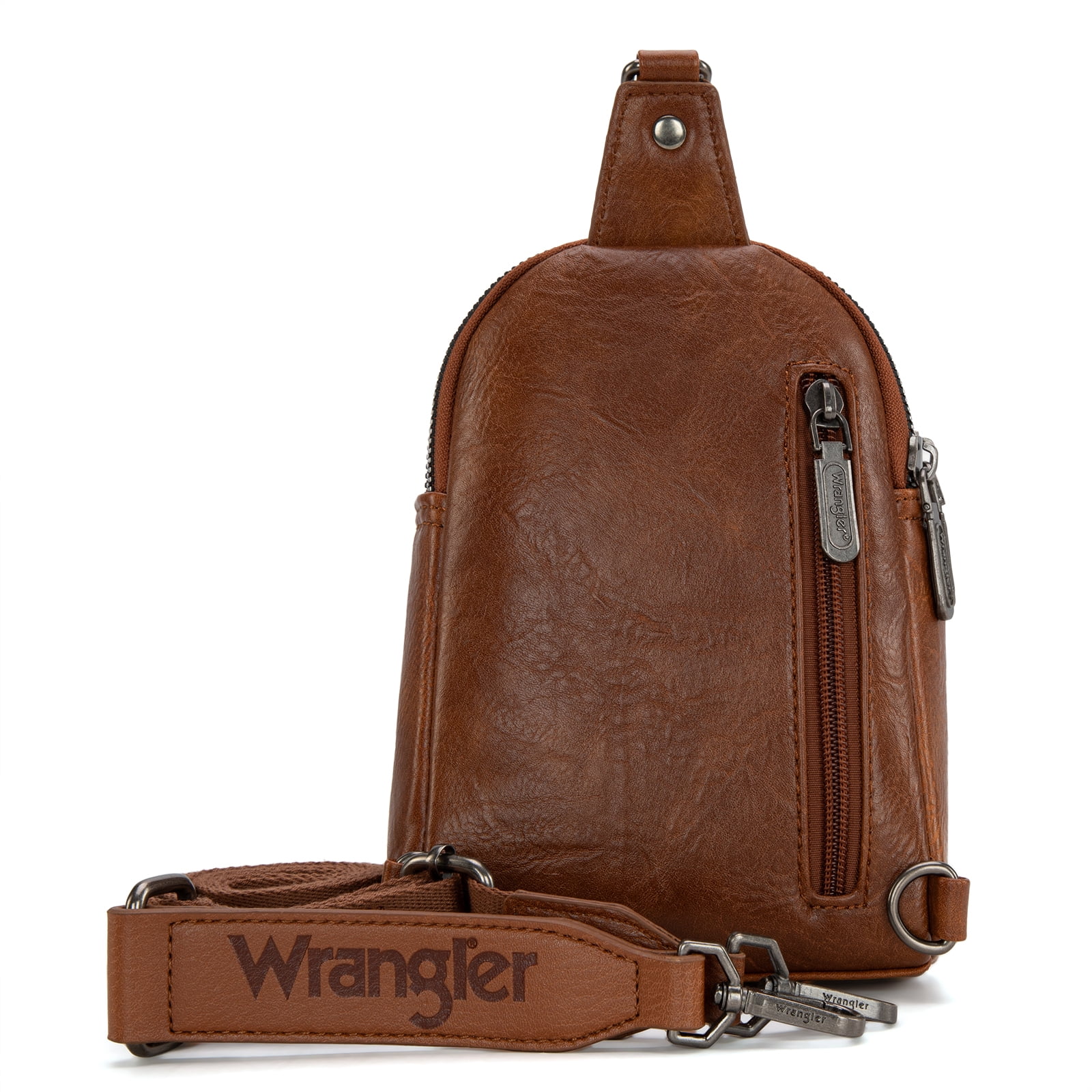 Wrangler Small Crossbody Sling Bags for Women Fanny Packs Chest Bag for Travel