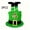 C, variant on 2PC St. Patrick'S Day Hat With Shamrock Design, Fabric Material And Party Accessory For Costume, Parade And Festive Wear, 13.78X11.81In, 0.22Lb