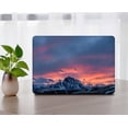 thumbnail image 4 of KSK KAISHEK Compatible Newest MacBook Pro 13 inchs Case 2016-2021 2022 2023 Rel. Model M1 A2338/A2289/A2251/A2159/A1989/A1706/A1708, Plastic Hard Shell + Black Keyboard Cover, Sky Series 0611, 4 of 5