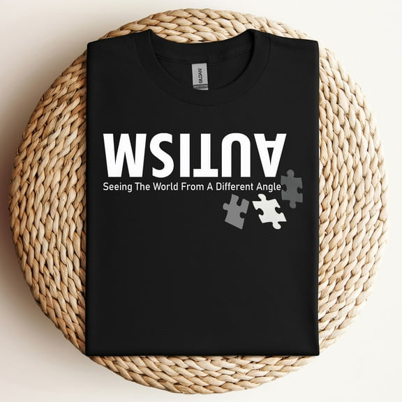 Autism Seeing The World From A Different Angle T-Shirt