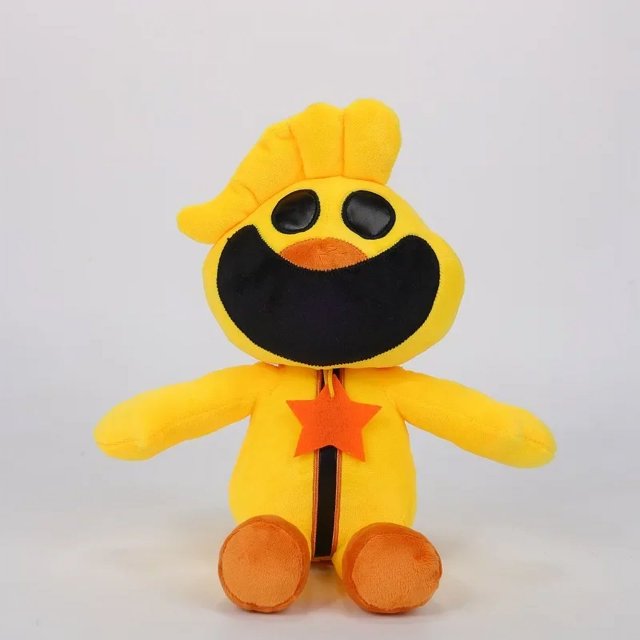 Figuras de Anime sonrientes, criaturas sonrientes, mantequilla, felpa, Ysmen, amapola, boca grande, serie de animales aterradores, lindo juguete para regalo