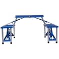thumbnail image 2 of Outdoor Foldable Picnic Table with Bench, 2 of 6