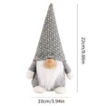 thumbnail image 3 of 1PC Holiday Gnome Handmade Swedish Tomte, Christmas Elf Decoration Ornaments Thanks Giving Day Gifts Swedish Gnomes tomte, 3 of 9