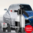 thumbnail image 4 of Qiaoxi Pulvérisateur de Mousse 2L Pompe à Main Pressurisée, Angle de Pulvérisation en Forme d'Éventail 60°, Pulvérisateur de Savon Transparent Haute Pression 0.5 Gallon pour Nettoyage de Voiture, 4 of 8