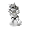 thumbnail image 3 of TISHITA Astronaut Figurine Modern Statue, Creative Collectible Resin Astronaut Sculpture Desktop Ornament for Living Room Office Desk B, 3 of 8