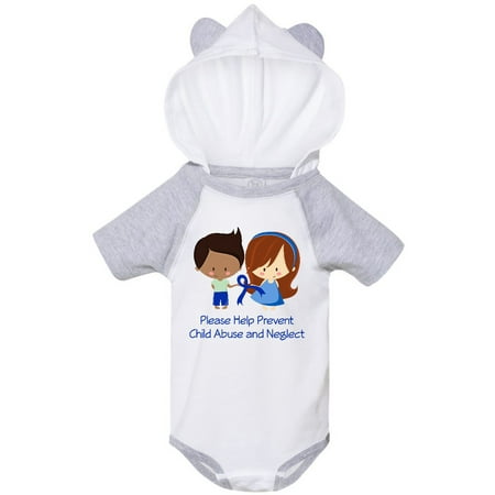 

Inktastic Child Abuse Prevention support Gift Baby Boy or Baby Girl Bodysuit