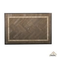 thumbnail image 2 of CASAINC 59 in. W x 40 in. D Aluminum Ceramic Tile Top Rectangular Dining Table with Umbrella Hole Not included Chair, 2 of 7
