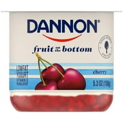 Dannon Fruit on the Bottom Cherry Yogurt, 5.3 Oz.
