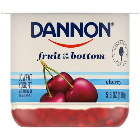 Dannon Fruit on the Bottom Cherry Yogurt, 5.3 Oz.