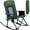 M-green, variant on Oversized Folding Rocking Camping Chair Portable Outdoor Rocker with High Back Hard Armrests Carry Bag, Supports 400 lbs, Mesh Back