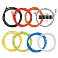 thumbnail image 3 of Shifting/Brake Cable Tube High Carbon Steel Bike Tubes Wire Core PVC Surface Lightweight Line Hose Disc Brake Strong Toughness Red, 3 of 8