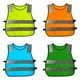 thumbnail image 1 of Chaleco reflectante de seguridad vial para niños Sunnimix 4 piezas, 1 of 8