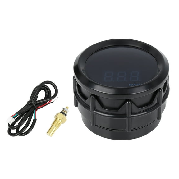 2" 52mm Digital Water Temperature Gauge Meter Kit Blue Light LED Celsius for Car Truck