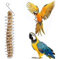 thumbnail image 3 of Comederos de frutas, 2 piezas Comedero de pájaros en espiral Accesorios de alimentación en jaula Comedero de frutas y verduras Cesta de pájaros para loros Comida para pájaros o animales pequeños para masticar y jugar. ER, 3 of 5