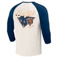 thumbnail image 3 of Men's Darius Rucker Collection by Fanatics Navy/White Chicago Bears Raglan 3/4 Sleeve T-Shirt, 3 of 3
