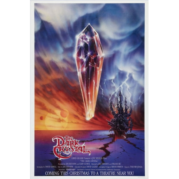 Dark Crystal The Movie Poster Reprint 27inx40in for any room 27x40 Square Adults Poster Time