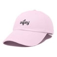 thumbnail image 5 of Dalix Wifey Embroidered Cotton Husband Baseball Cap Adjustable Dad Hat Womens in Washed Pink, 5 of 5